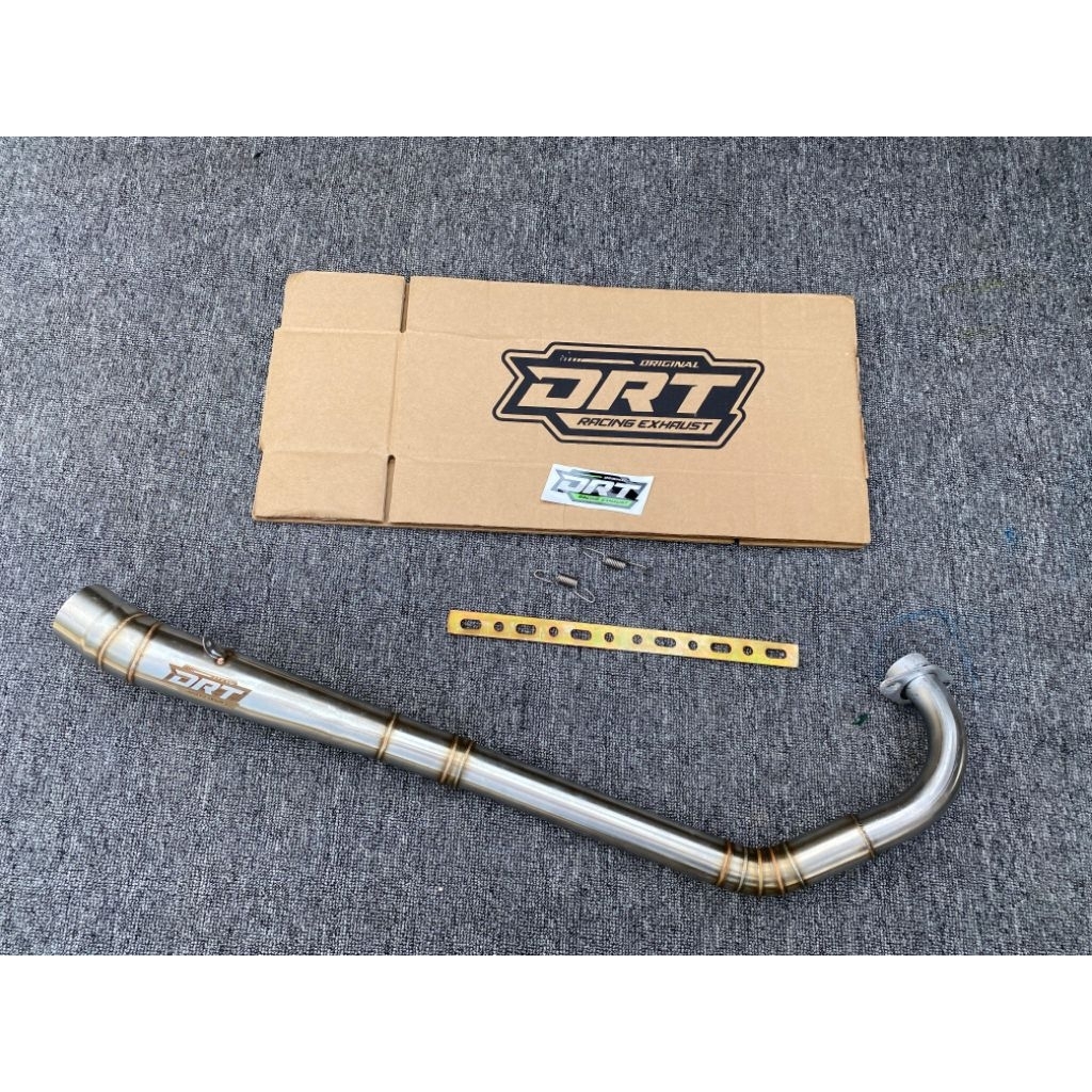 Leher Knalpot kompetisi   jupiter MX  model Standrt  135cc -200cc_