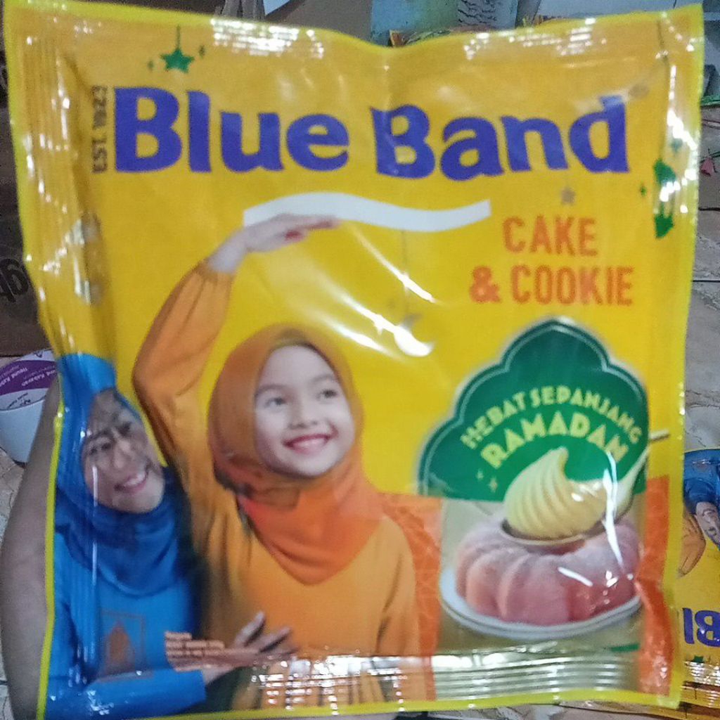 Blue Band Margarine Cake & Cookie 200g - Aroma Butter, Omega 3 & 6, 6 Vitamin
