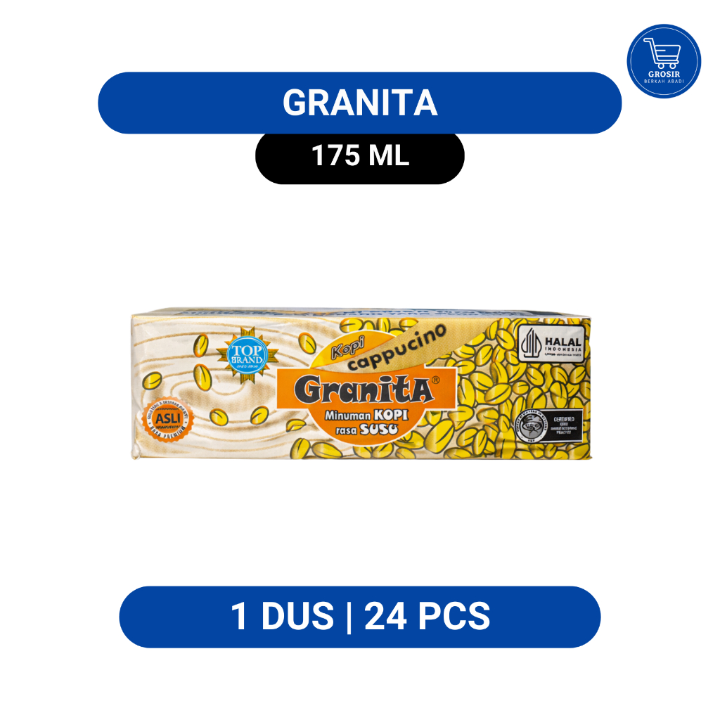 KOPI GRANITA – 1 DUS (24 Pcs) | Harga Grosir | Stok Baru | Halal MUI