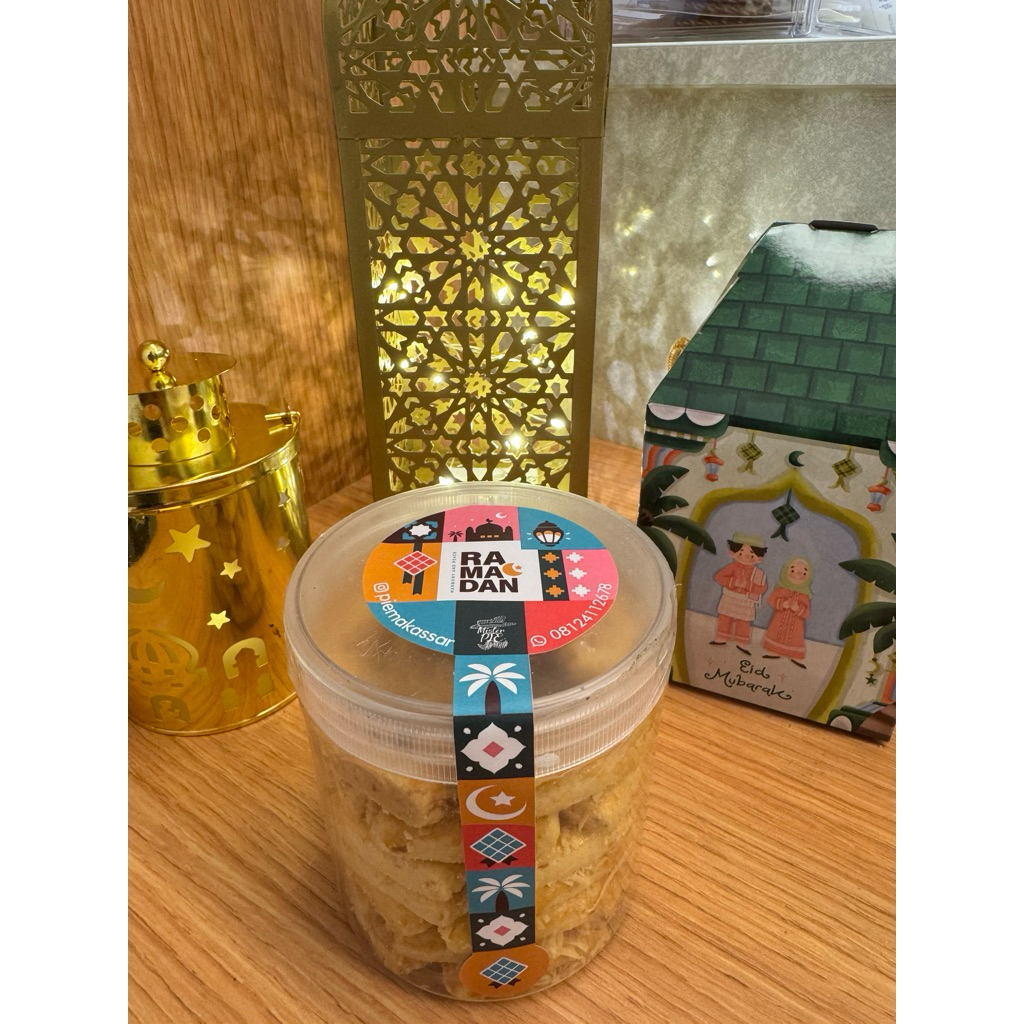 Paket Hampers Cookies isi 1 Jar Imlek Kue Kering Idul Fitri Lebaran Makassar