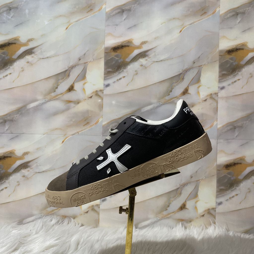 SPM1 Sepatu Itali Pria Casual Grey