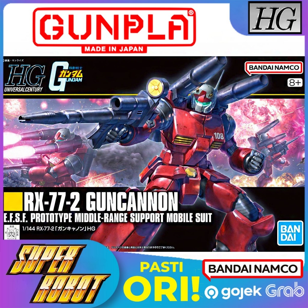 BANDAI HG RX-77-2 Guncannon - HGUC Revive