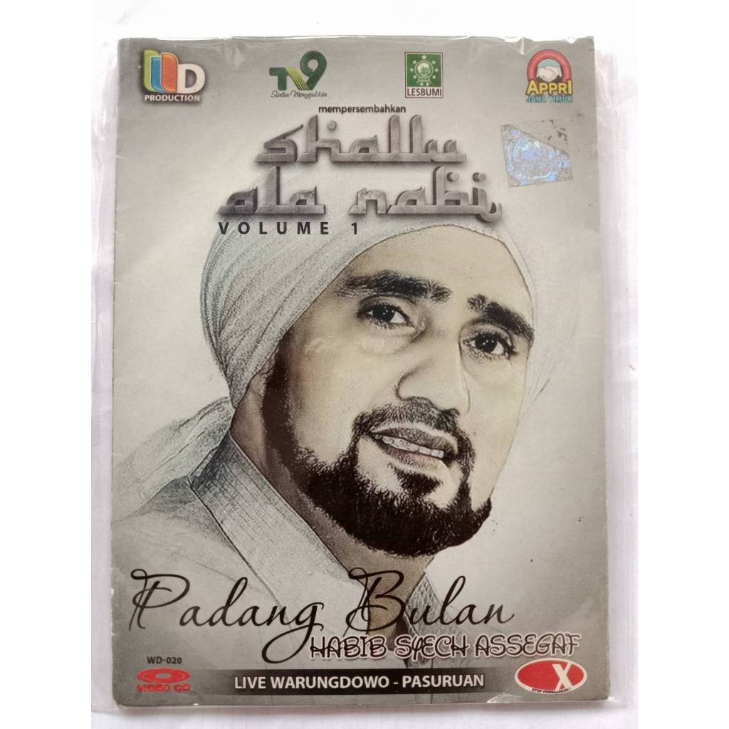 VCD Sholawat Shallu Alan Nabi Volume 1 Habib Syech Live Warungdowo Pasuruan