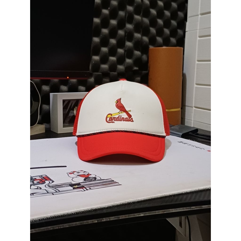 topi trucker ropehat mlb x under armour second
