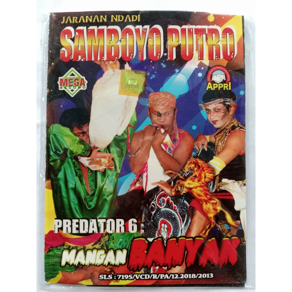 VCD Jaranan Ndadi Samboyo Putro Predator 6 Mangan Banyak