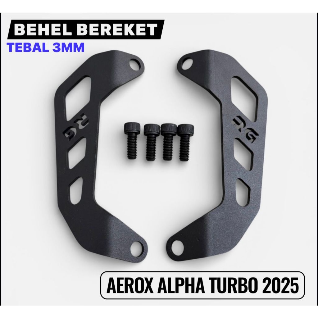 Behel motor aerox turbo behel variasi aerox alpha besi tebal 3mm Panca Motor