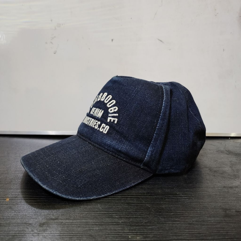 BOMBBOOGIE ORIGINAL topi pria denim