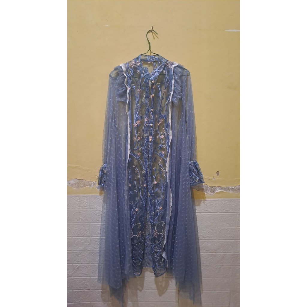 baju brokat wanita - Outer + Rok