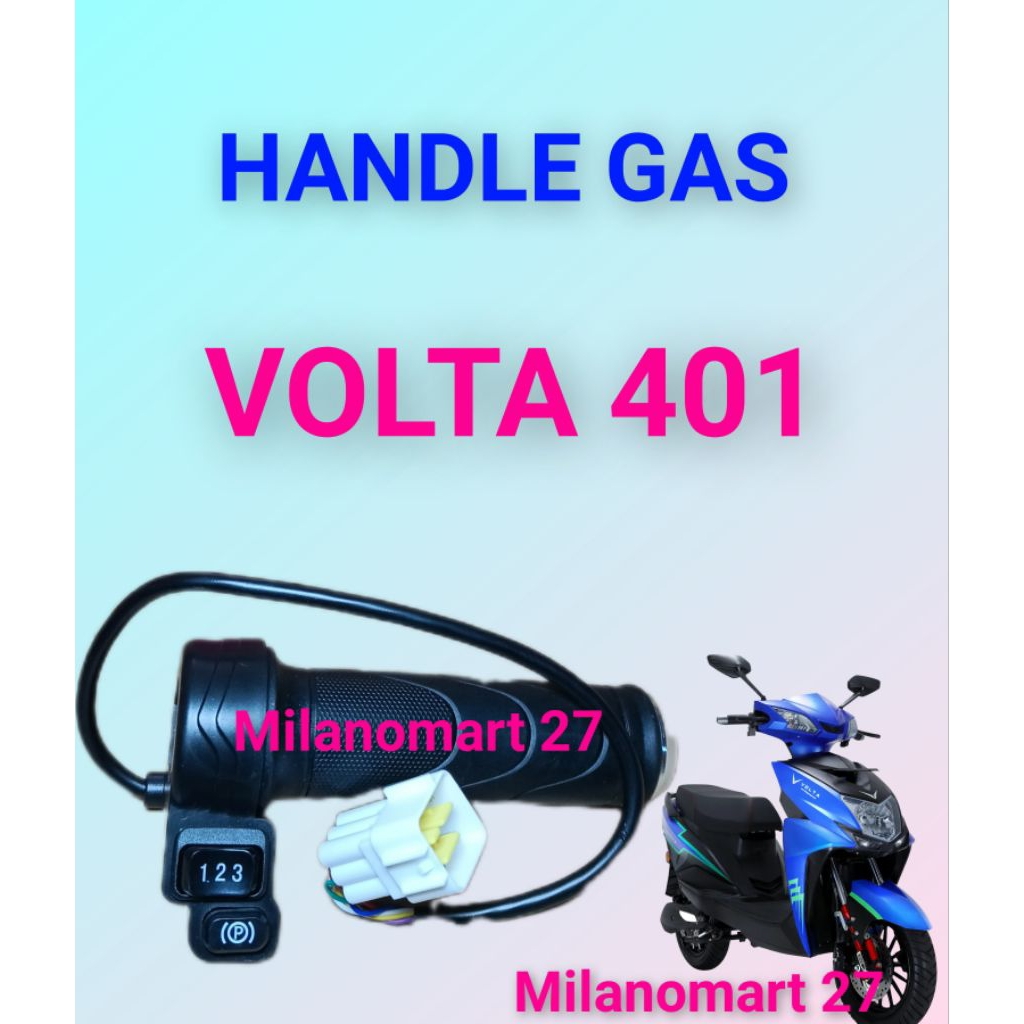 handle gas motor listrik volta 401 throttle gas sepeda listrik bolta 401