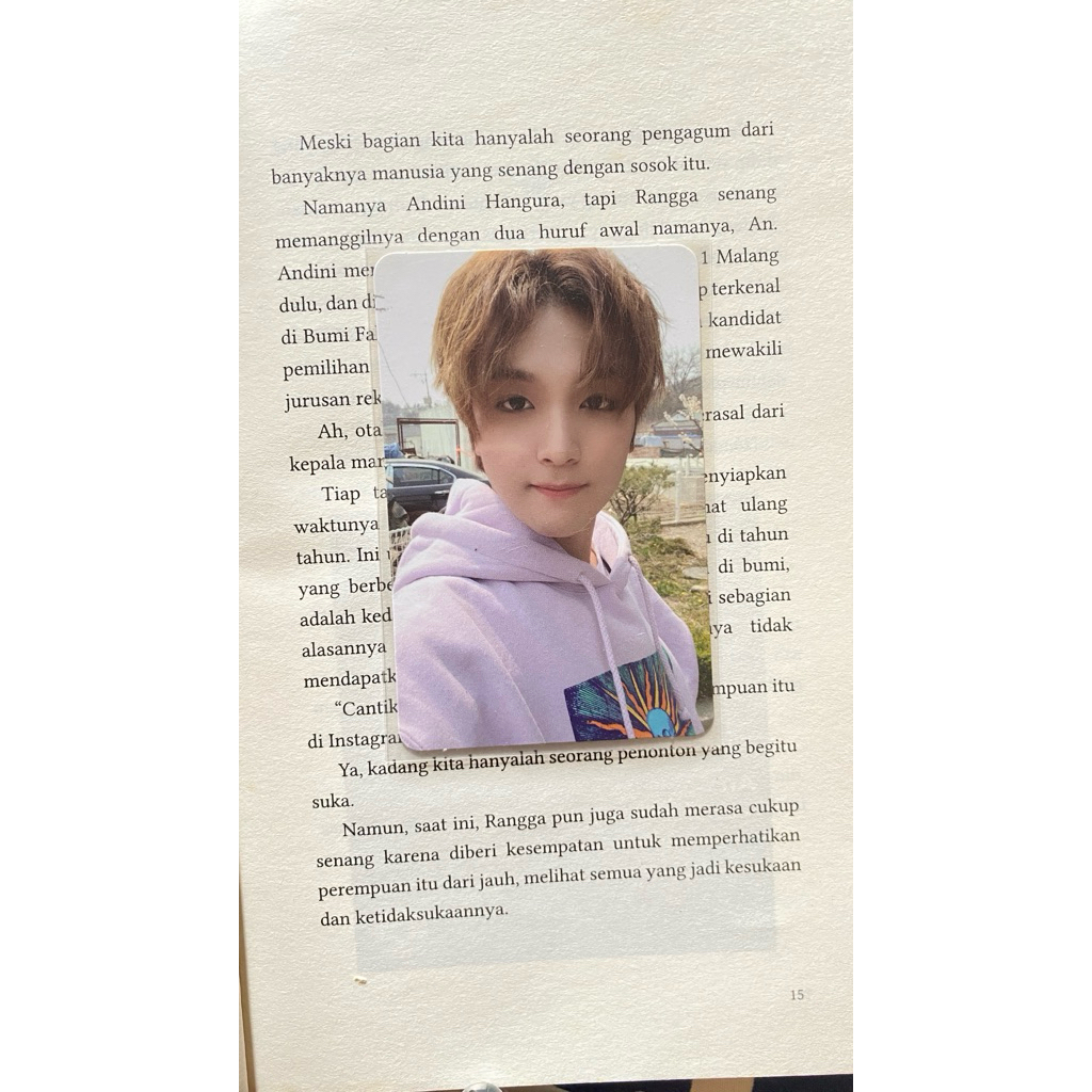 pc official haechan hoodie ungu