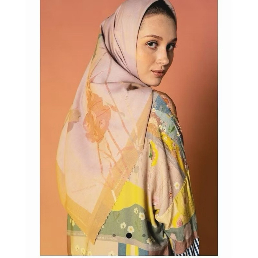 RIA MIRANDA BLUE CHATEN riamiranda x cottonink