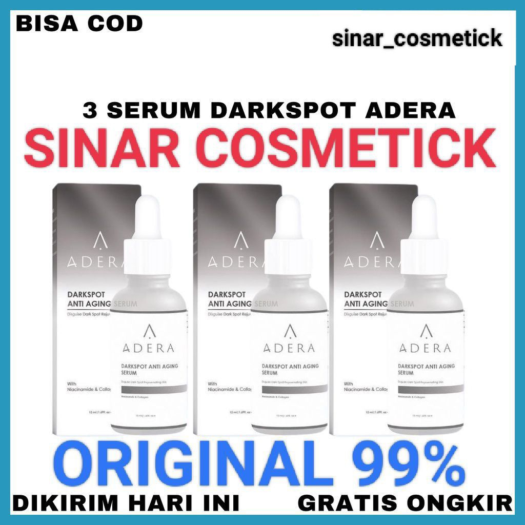ADERA DARKSPOT SERUM ANTI AGING FLEK HITAM & KERUTAN ( ADERA )