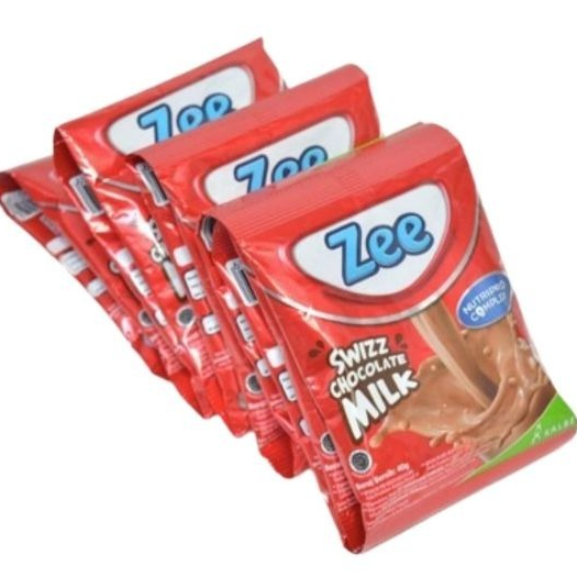 Susu Zee Renceng Coklat Sachet Isi 10 - Nutrisi Optimal untuk Anak 3-12 Tahun