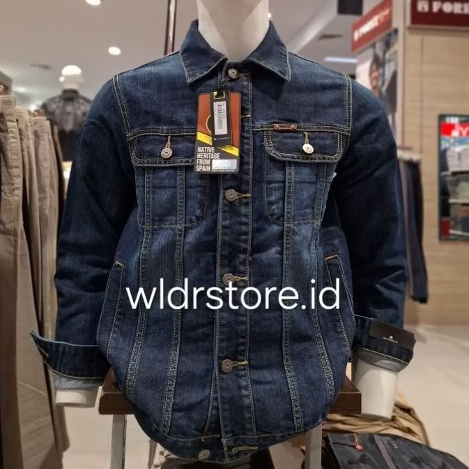 LOIS JAKET JEANS PRIA PREMIUM 007 BLUE DENIM