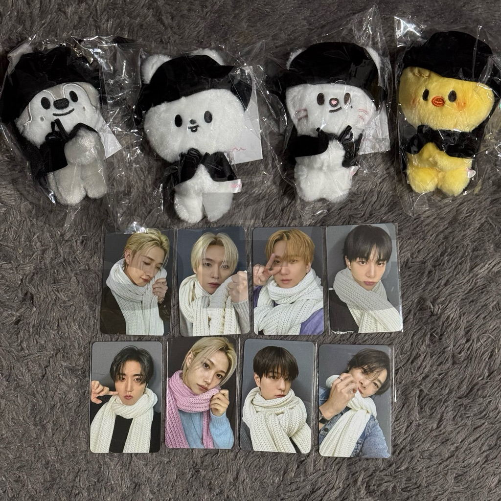 Stray Kids official merchandise pop up do it costume magnet plush keyring skzoo wolfchan leebit jini