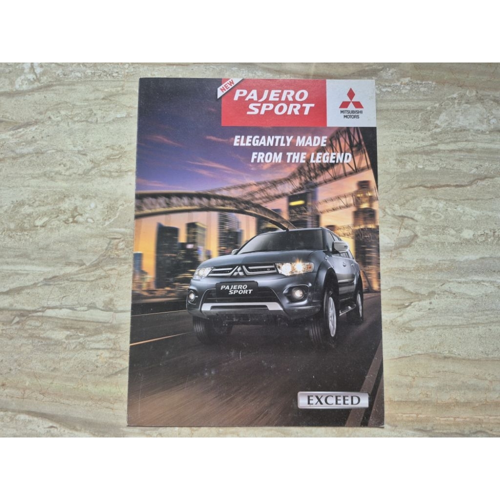 brosur katalog mobil mitsubishi pajero sport exceed 2013 leaflet