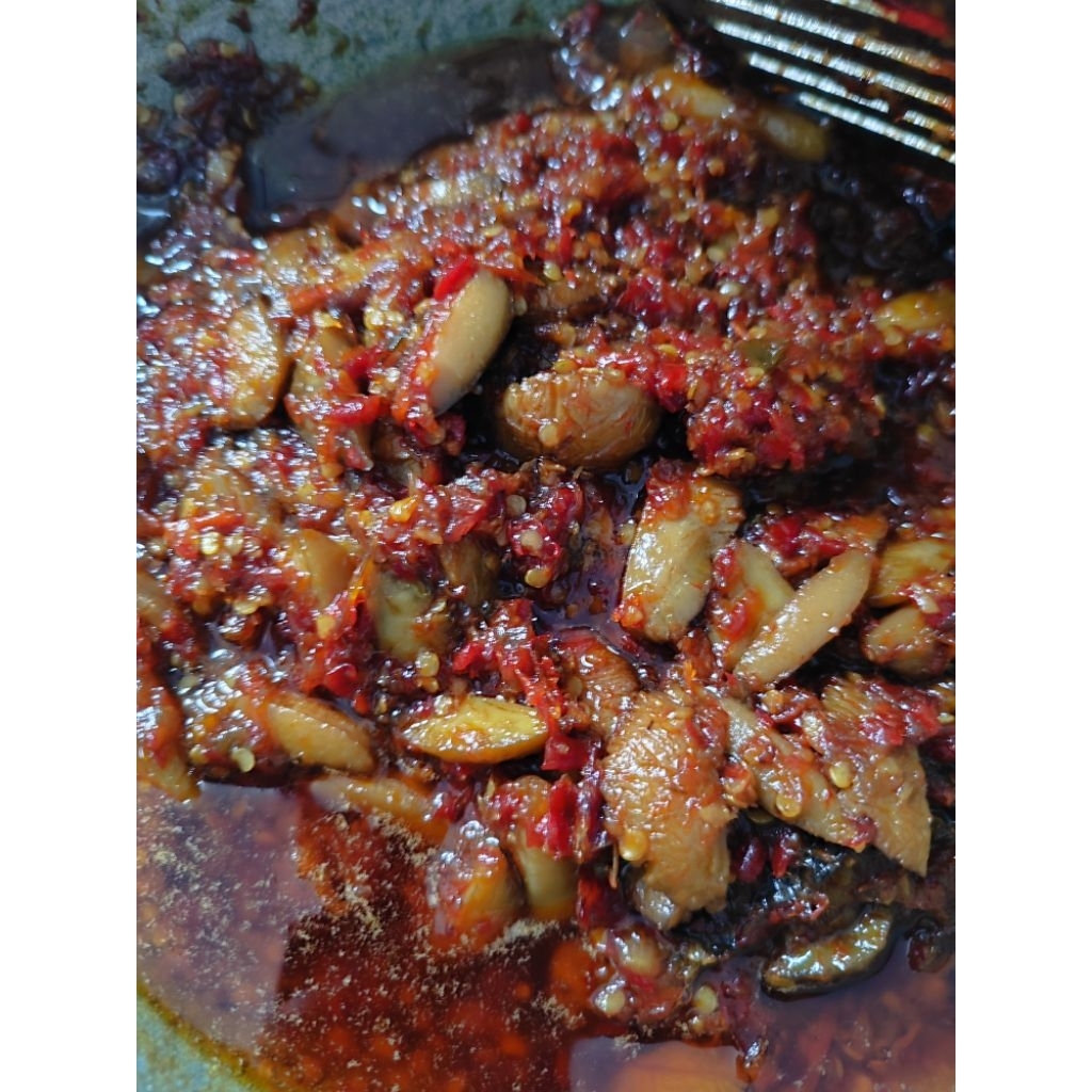 SAMBAL JENGKOL PEDAS MANIS GURIH 130ML sambal botol sambel jengkol sambal pedas sambel jengkol pedas