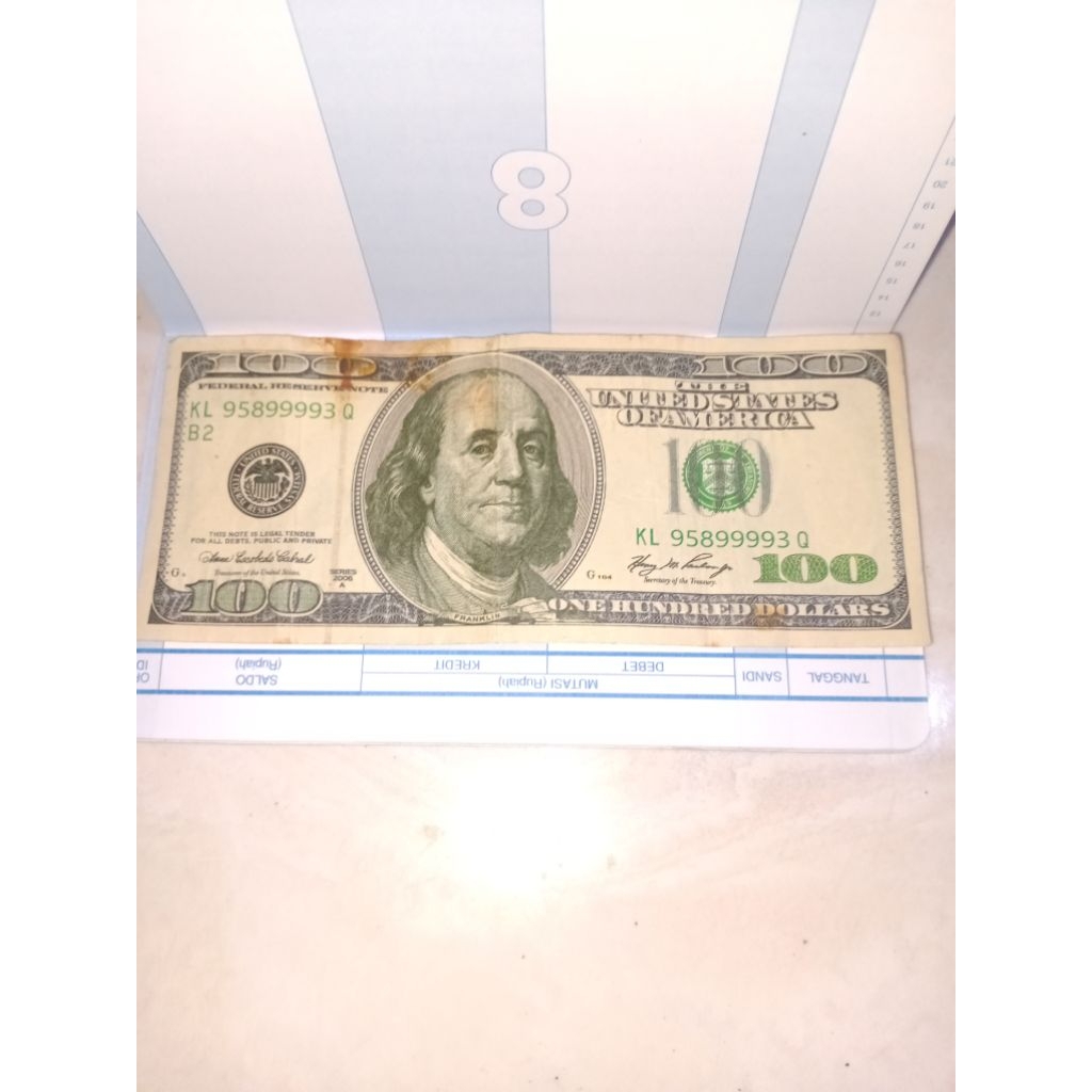 uang mainan anak anak 100 dolar