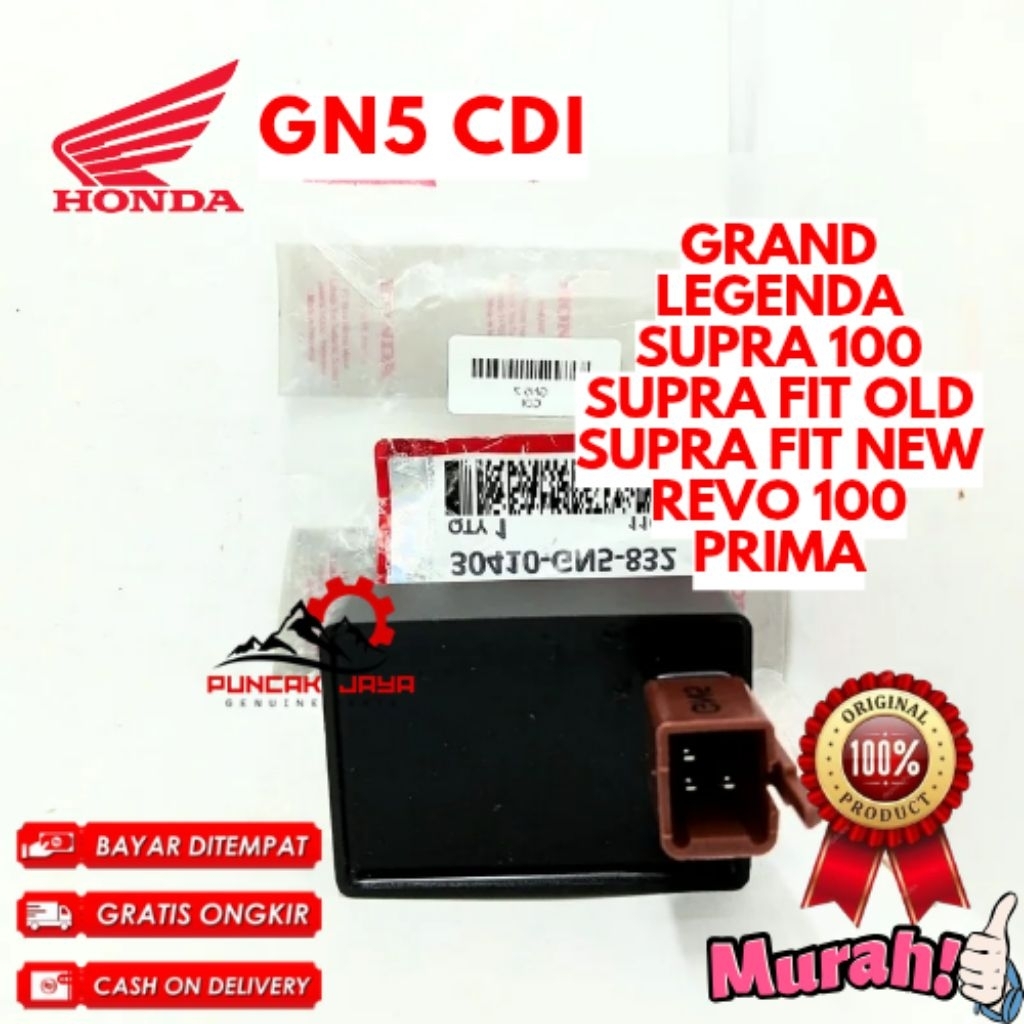 CDI ORIGINAL HONDA KODE GN5, CDI GRAND, CDI LEGENDA, CDI SUPRA 100, CDI SUPRA FIT OLD, CDI SUPRA FIT