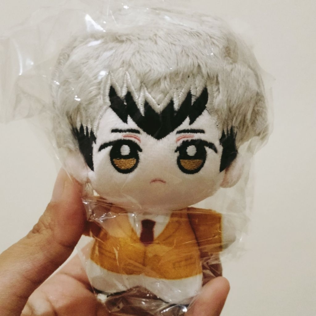 READY STOCK Haikyuu Kita Shinsuke Uniform Inarizaki Nunu Doll Plushie 10cm Unofficial Fanmerch