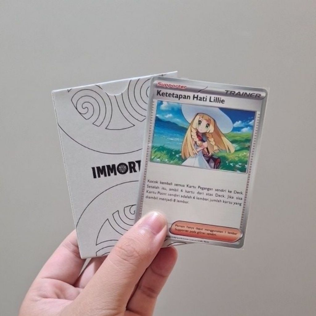SLEEVE IMMORTALS TCG POKEMON