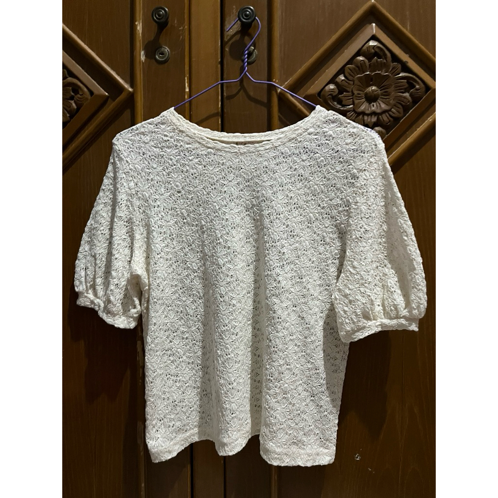 preloved blouse brukat