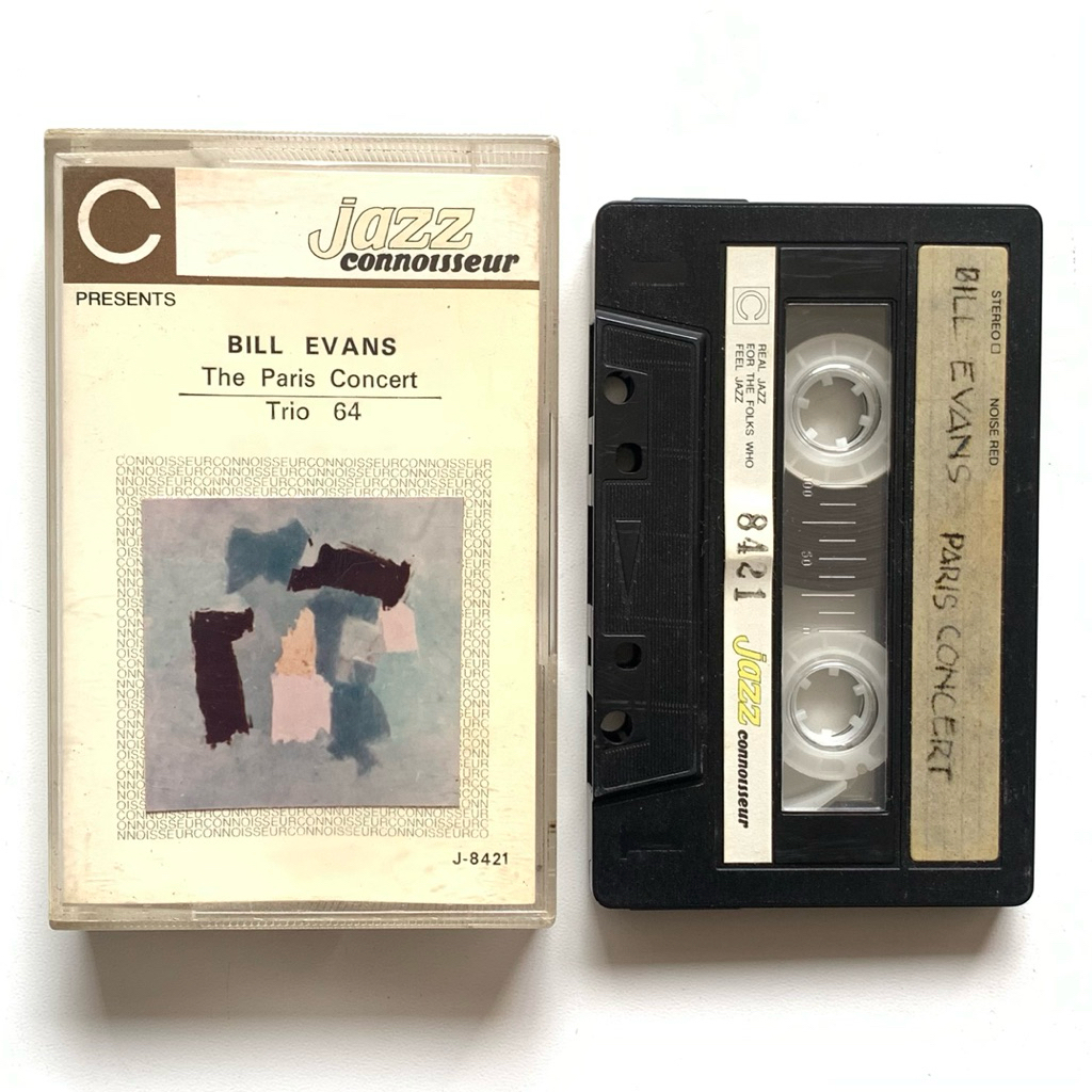 Kaset Pita Bill Evans - The Paris Concert / Trio 64 (JAZZ CONNOISSEUR / HIDAYAT RECORDS)
