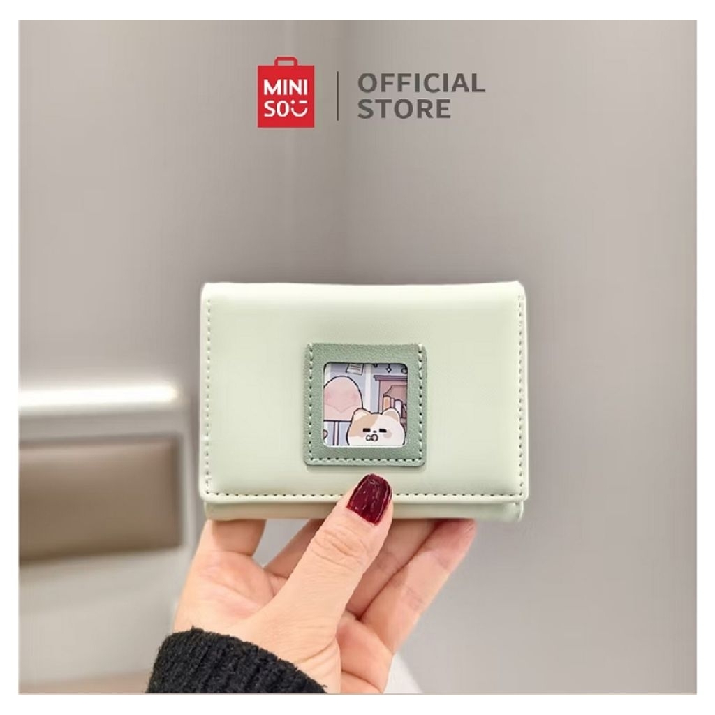 Miniso Dompet wanita Lipat Tiga