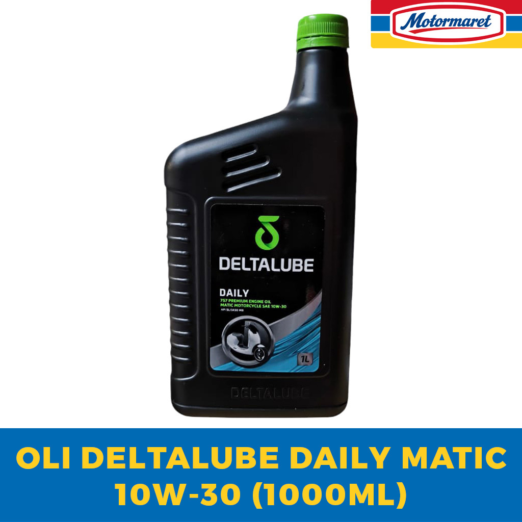 DELTALUBE - OLI MESIN MOTOR DELTALUBE DAILY MATIC 10W-30 1000ML