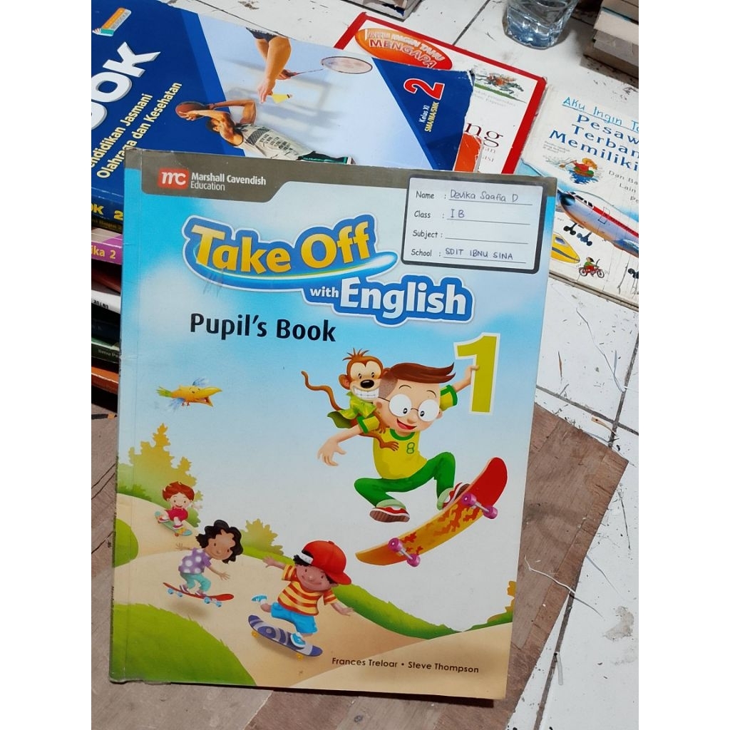 buku bahasa Inggris Take Off with English pupil book 1