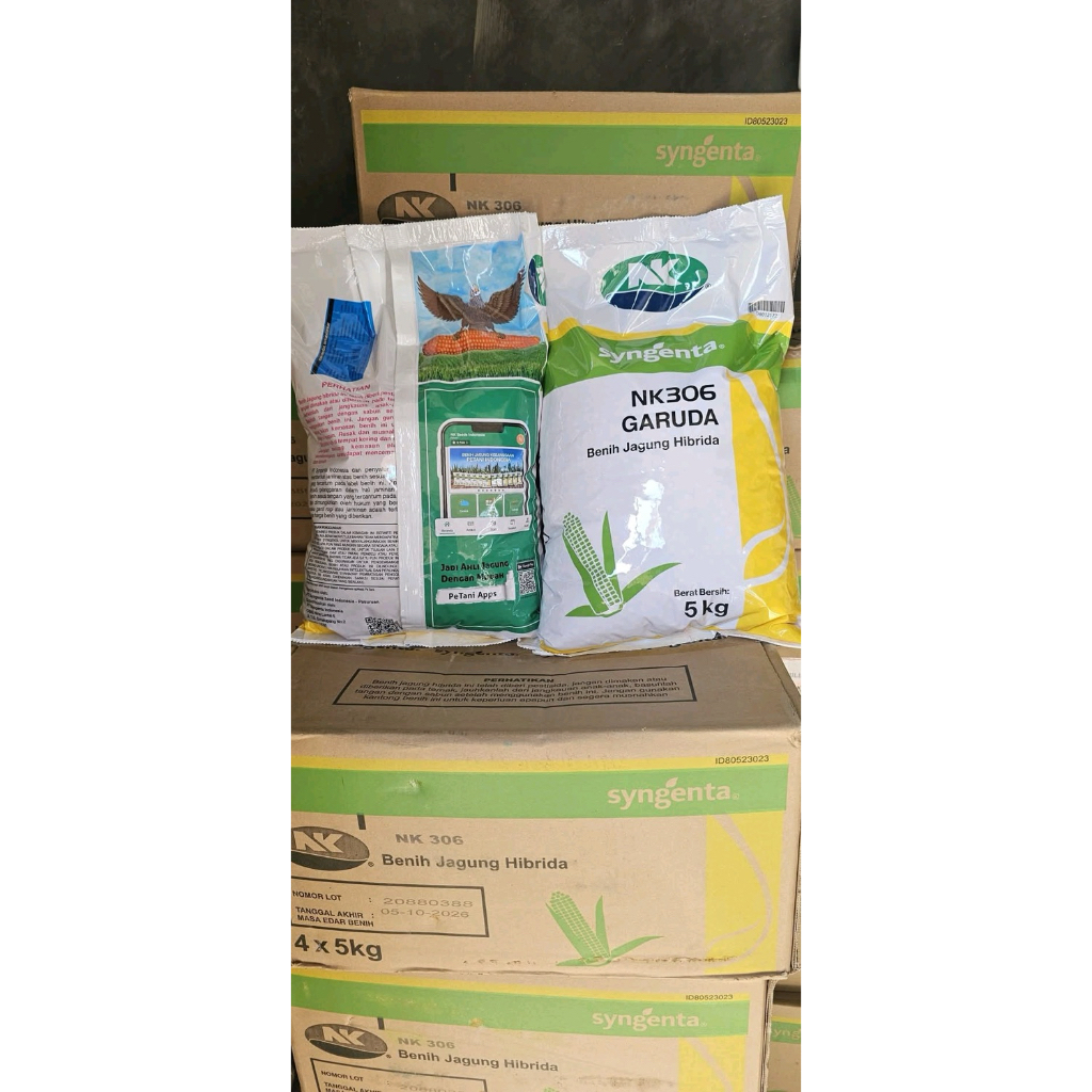 Benih Jagung Hibrida NK306 Garuda 5kg Produktivitas Tinggi