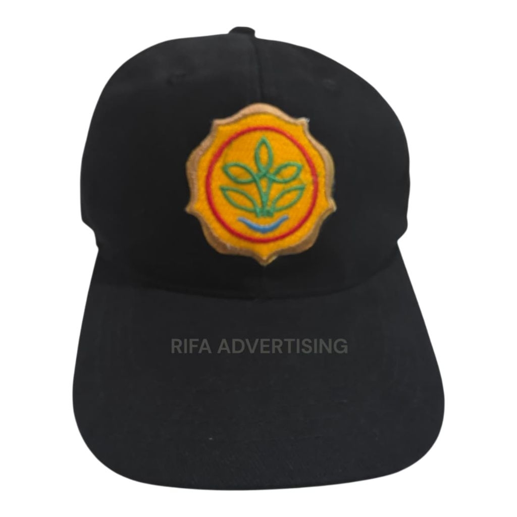 Topi Kementan #topi bisbol logo kementrian pertanian bordir bisa custome bordirnama