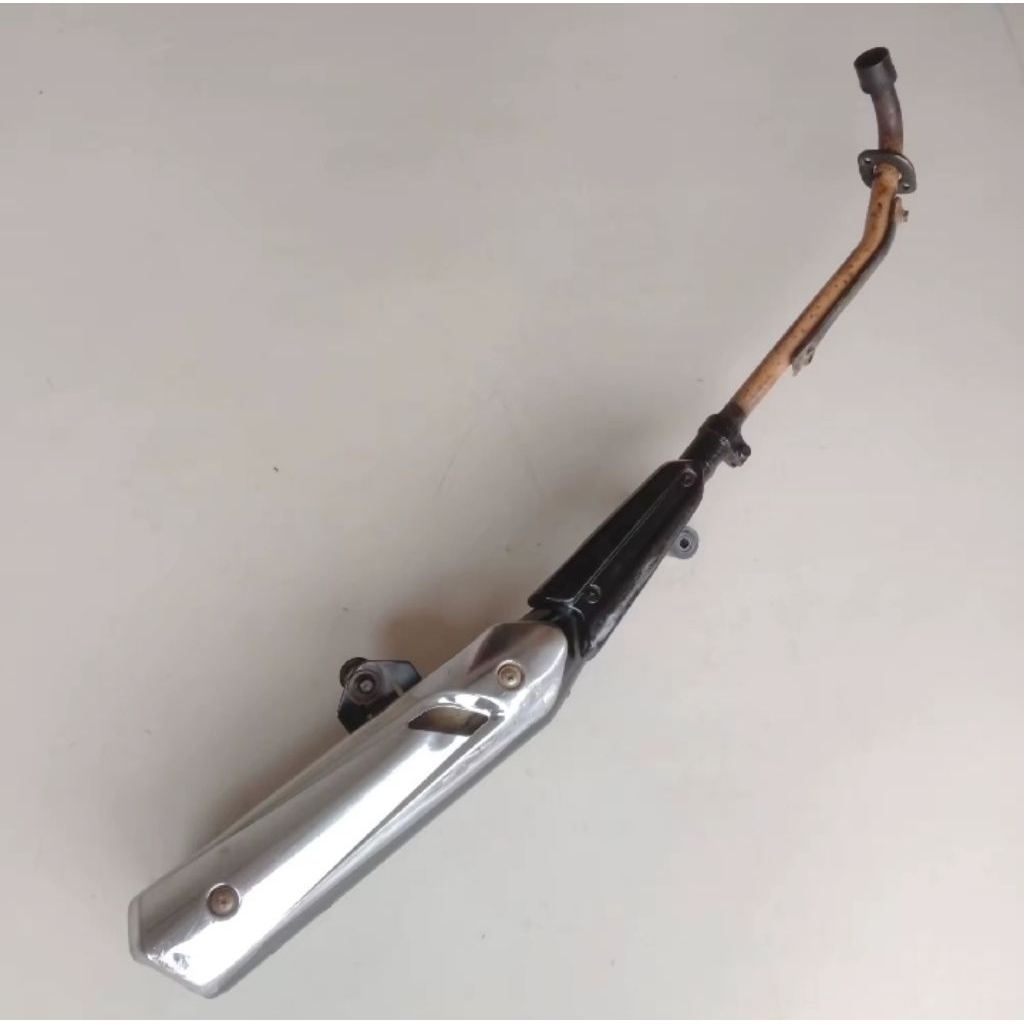 Knalpot standar Yamaha Vega ZR Vega R old Vega R new Vega force asli copotan motor