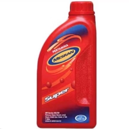 Oli Mesran Super 1 Liter 0,8L Original pertamina 20W-50 oil TERMURAH