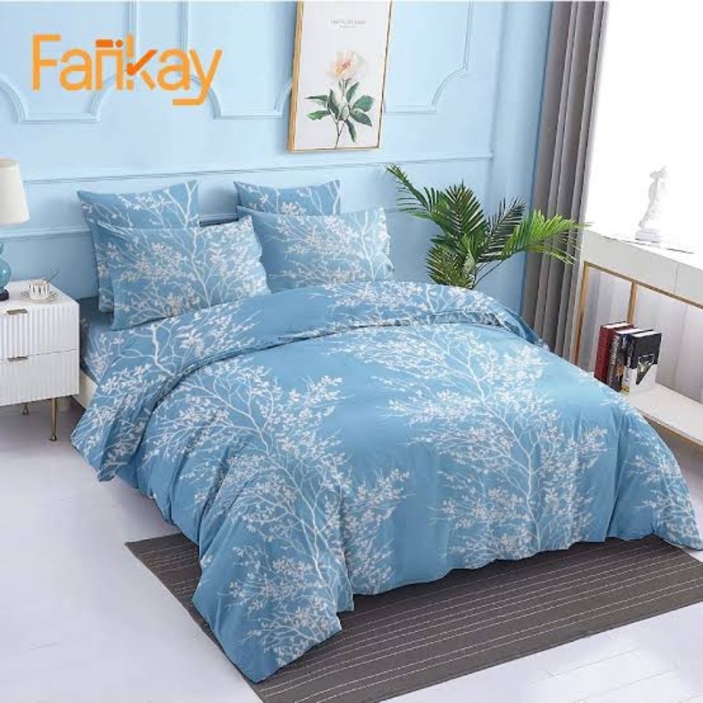 BED COVER KAMAR TIDUR AESTHETIC UKURAN 140X200 COWOK