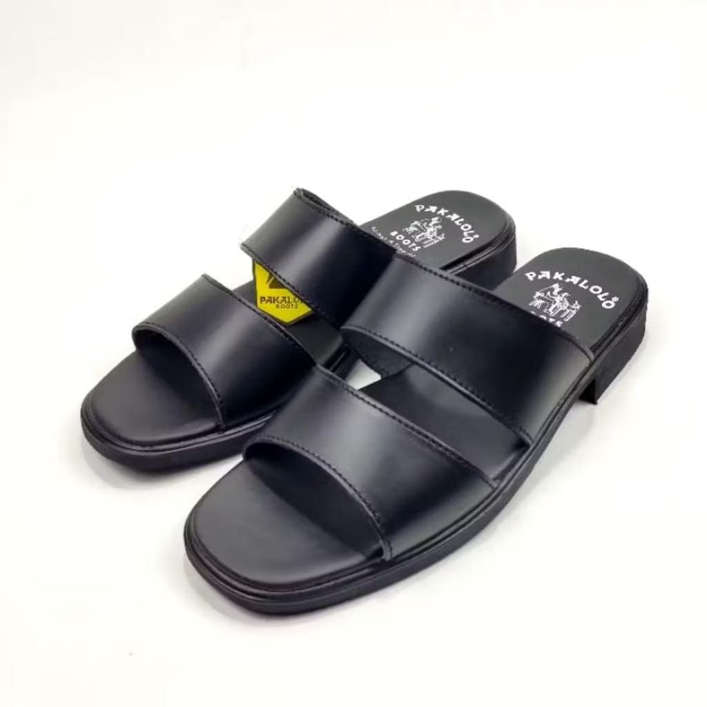 Pakalolo Original-Sandal kulit Casual Slip on Pria