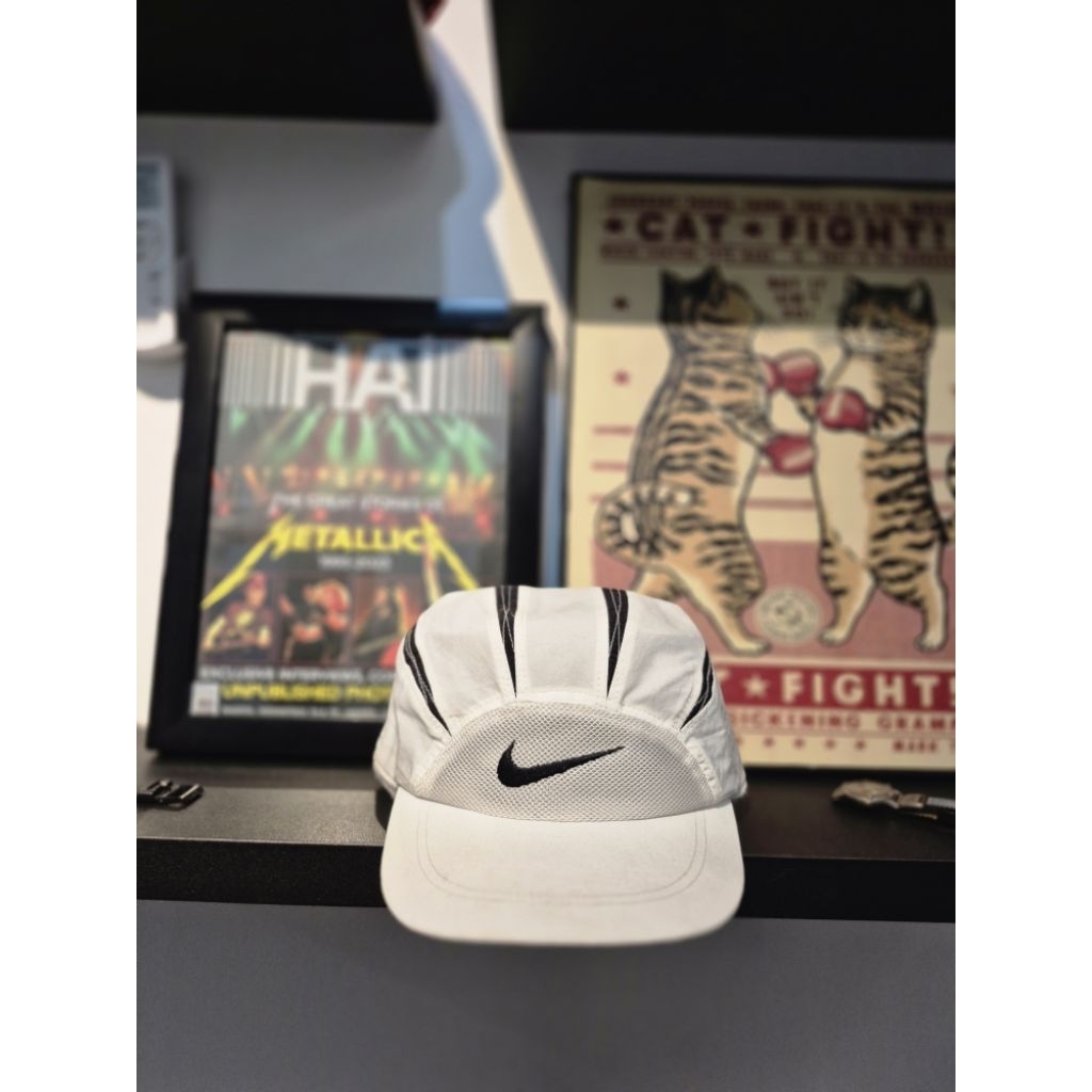 Topi Nike Swoosh Running caps Y2K vtg