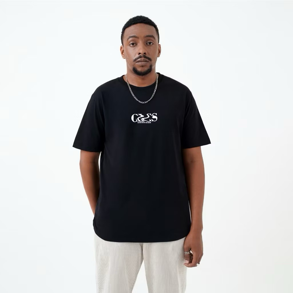 Kaos Distro Celcius Premium Hitam Chaos T-shirt Pria Wanita