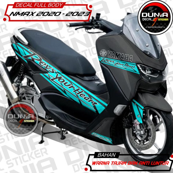 Decal Stiker Yamaha Nmax New Fullbody Decal Nmax New polos Stiker full body yamaha nmax connected st