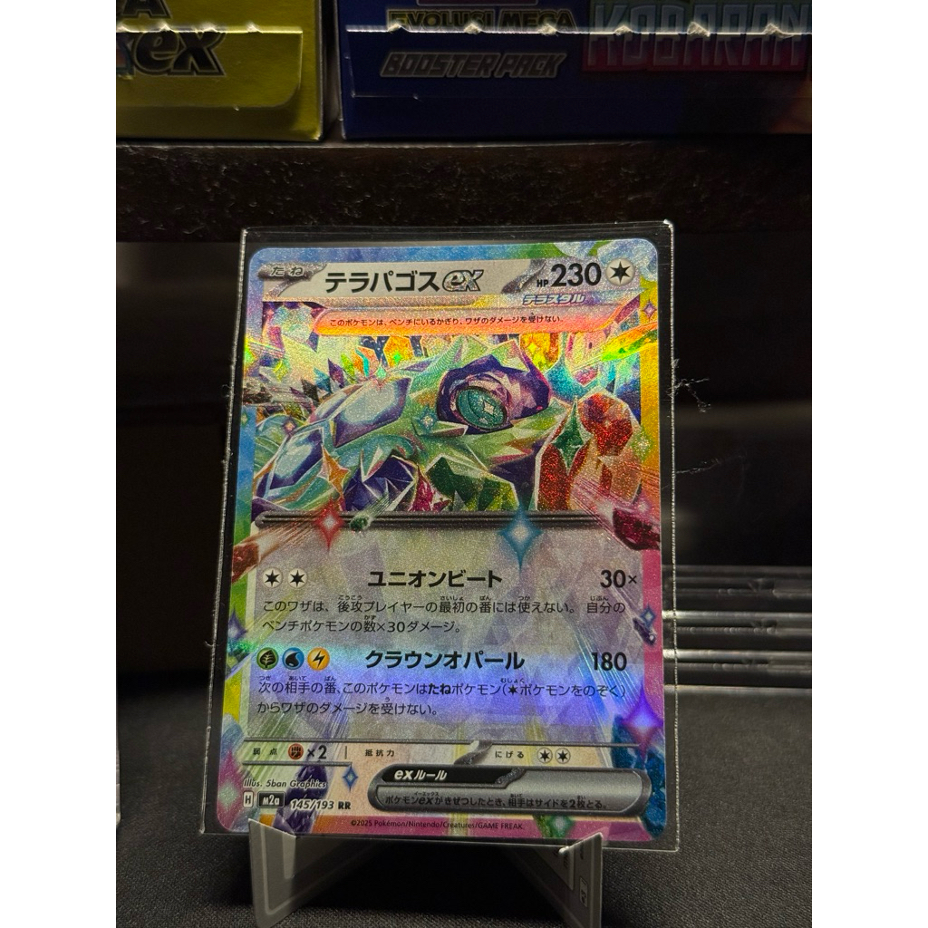 Terapagos EX #146 RR Japan