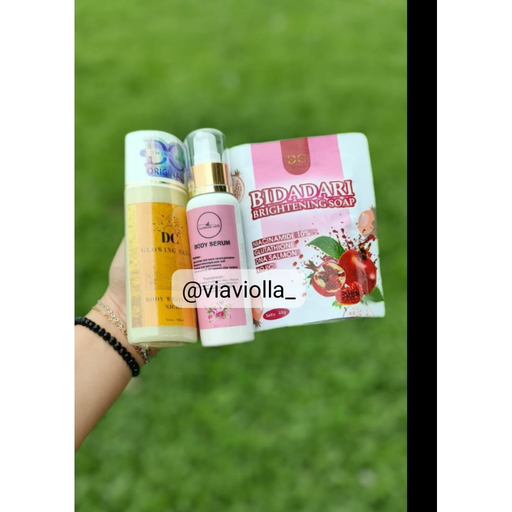 DC GLOWING SKIN 3 PAKET RESELLER (SABUN BIDADARI)