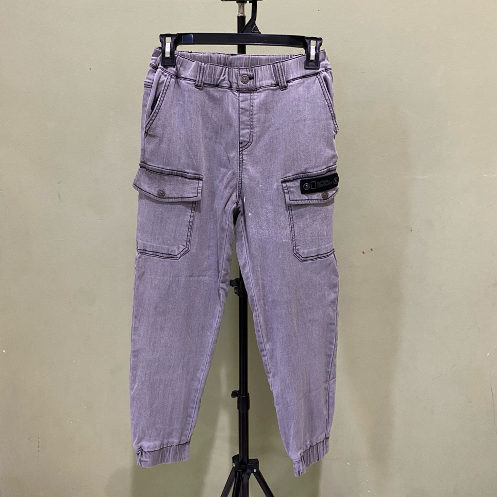 Cargo Natgeo patch denim