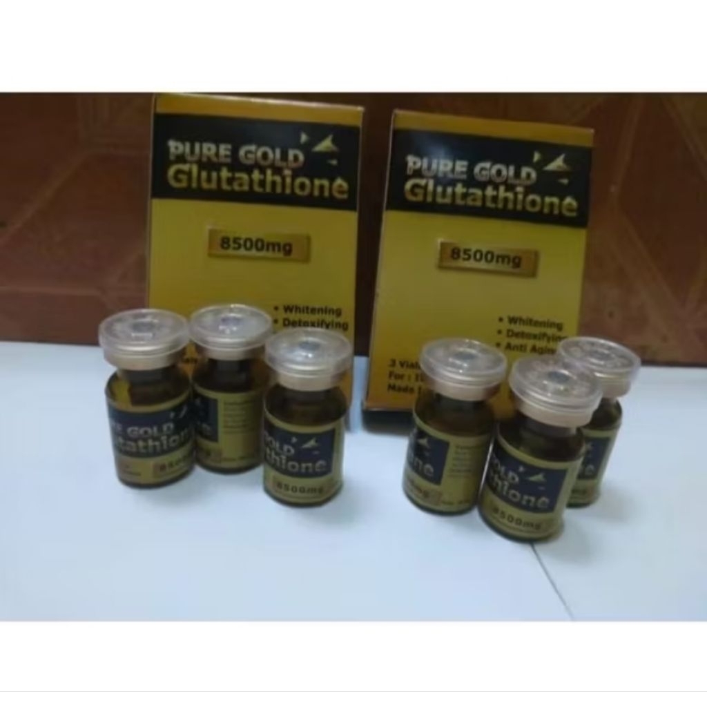 pure glutathione gold || pure glutathione pink whitening original