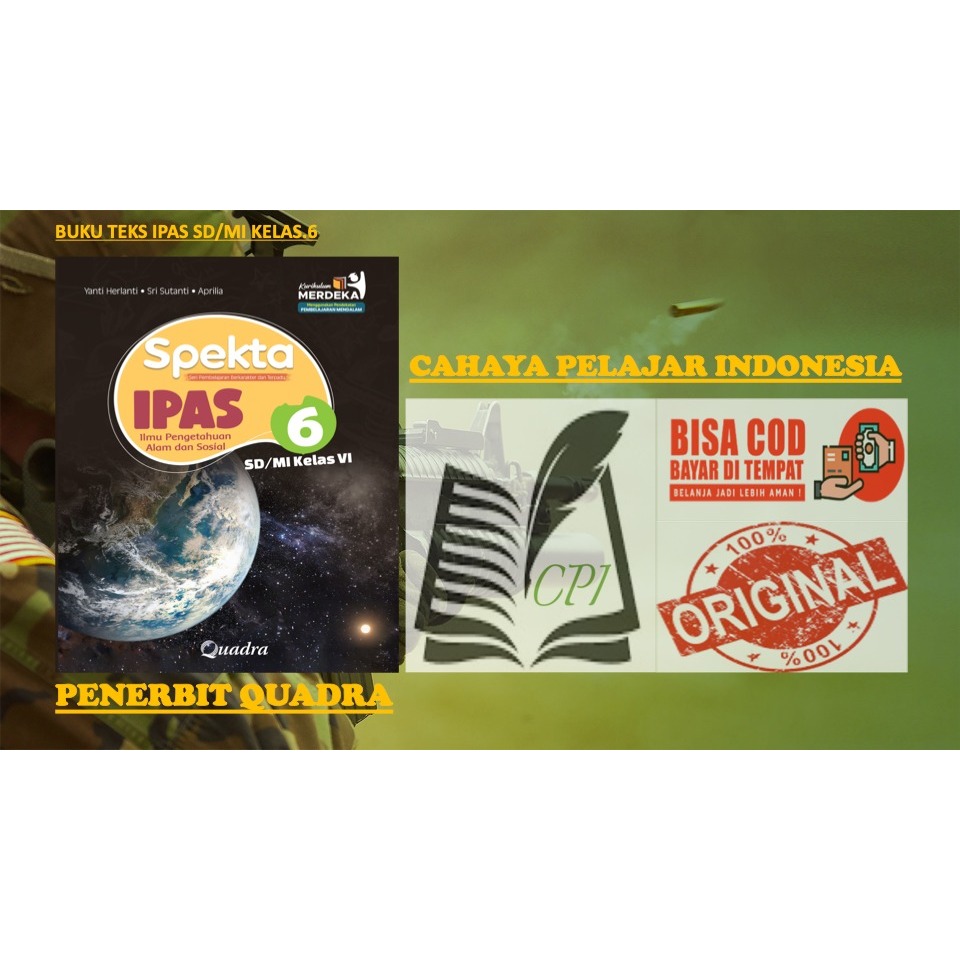 SPEKTA IPAS SD/MI KELAS.6 [QUADRA]
