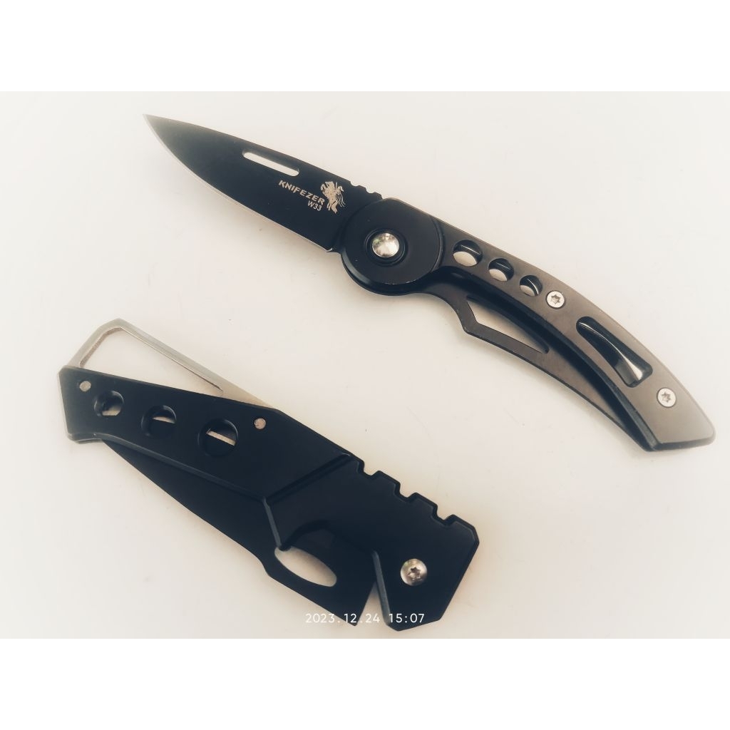 Pisau lipat camping, pisau mini, pisau stainless, knife, pisau camping