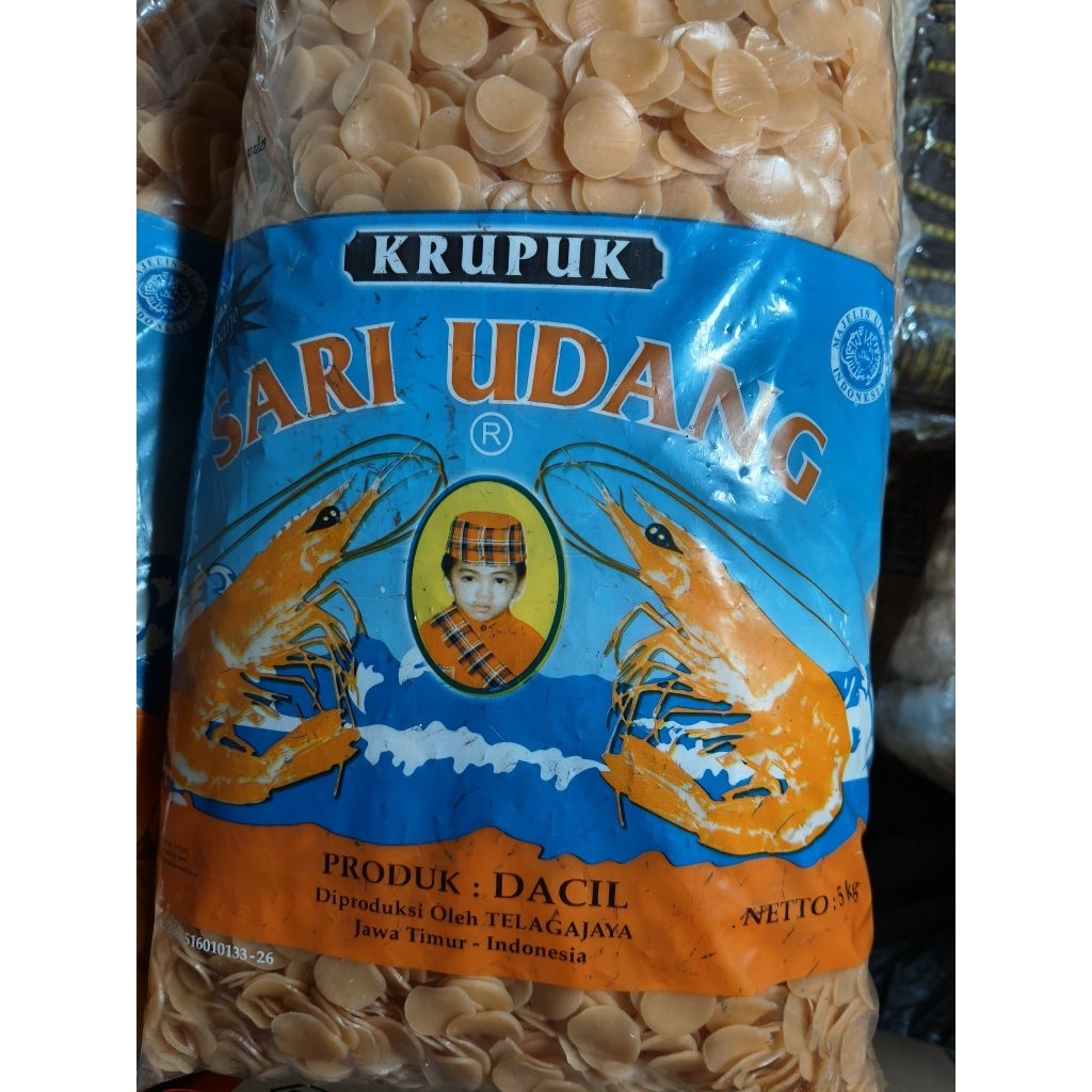 Krupuk Sari Udang Dacil 5 kg