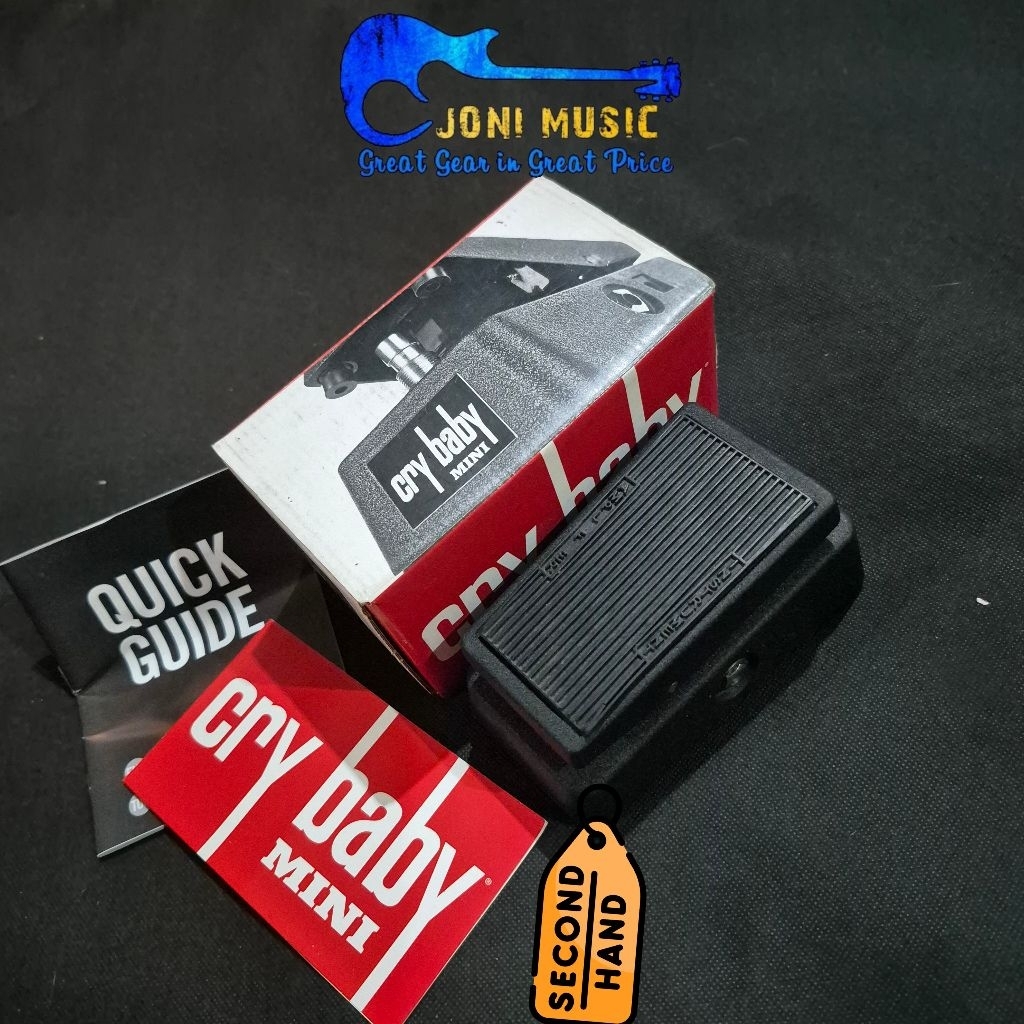 Efek Gitar Jim Dunlop Cry Baby Wah GCB-95 Cry Baby Mini CBM-95