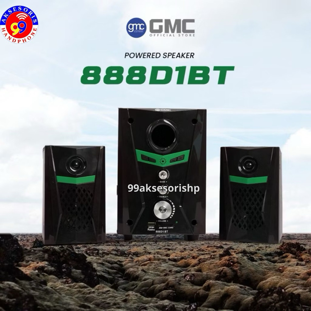 SPEAKER AKTIF BLUETOOTH GMC 888D1