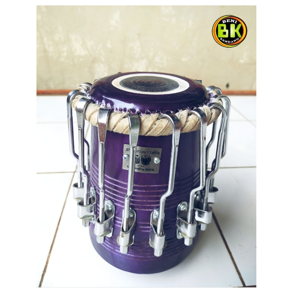 Kendang Dayan Tabla - Skin Original India - Suara nyaring renyah bergema