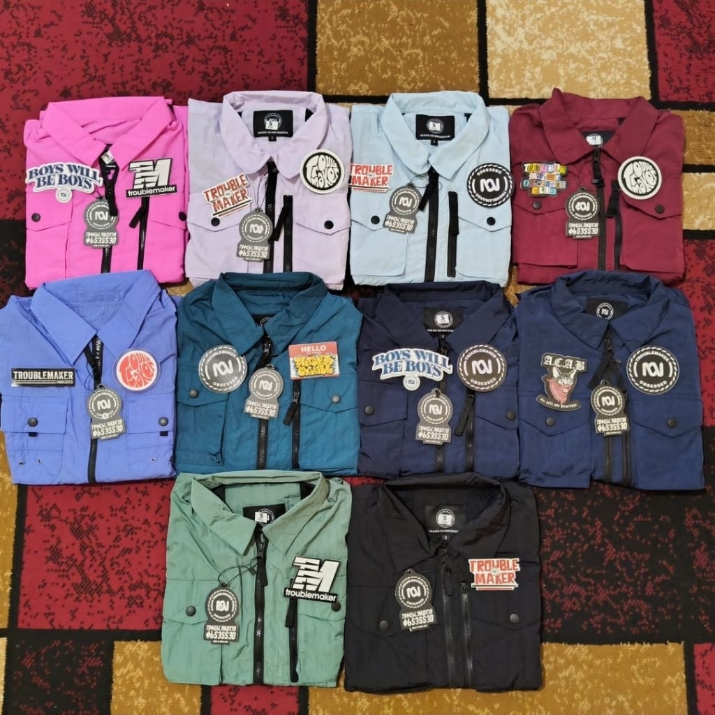 TROUBLEMAKER OVERSHIRT JACKET - BUCKINGHAM